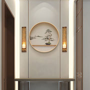 Appliques à bougies en métal de 22,5 po de hauteur, bougeoir décoratif mural (Ensemble de 2) 